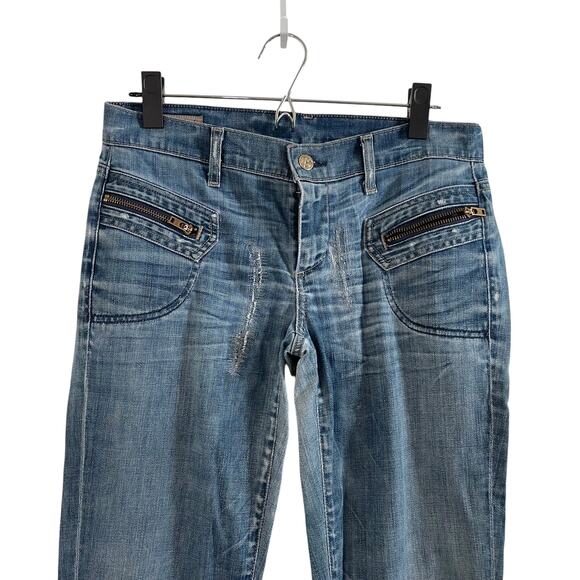 Women's Citizens of Humanity repaired low rise skinny with front zip pockets - Picture 2 of 9
